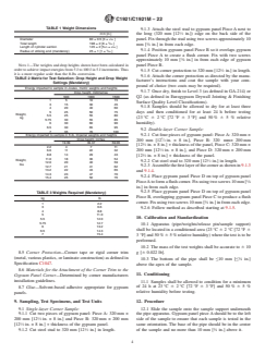ASTM C1921/C1921M-22 ASTM C1921/C1921M-22 - Standard Test Method for Comparative Impact Testing of Gypsum Panel Outside 90° Corner Systems - Page 4 preview