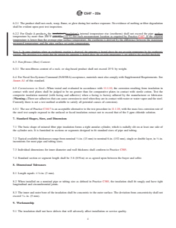 ASTM C547-22a REDLINE ASTM C547-22a - Standard Specification for Mineral Fiber Pipe Insulation - Page 4 preview