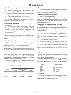 ASTM B140/B140M-22 ASTM B140/B140M-22 - Standard Specification for Copper-Zinc-Lead (Red Brass or Hardware Bronze) Rod, Bar, and Shapes - Page 2 preview