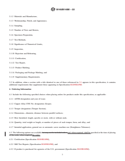 ASTM B140/B140M-22 REDLINE ASTM B140/B140M-22 - Standard Specification for Copper-Zinc-Lead (Red Brass or Hardware Bronze) Rod, Bar, and Shapes - Page 2 preview