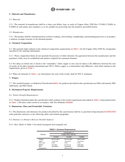 ASTM B140/B140M-22 REDLINE ASTM B140/B140M-22 - Standard Specification for Copper-Zinc-Lead (Red Brass or Hardware Bronze) Rod, Bar, and Shapes - Page 3 preview