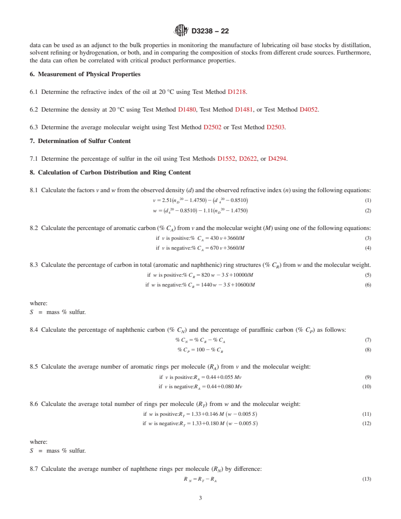 ASTM D3238-22 - Standard Test Method for Calculation of Carbon ...