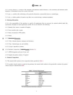 ASTM B690-22 REDLINE ASTM B690-22 - Standard Specification for Iron-Nickel-Chromium-Molybdenum Alloy Seamless Pipe and Tube - Page 2 preview