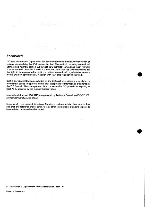 ISO 5348:1987 ISO 5348:1987 - Mechanical vibration and shock -- Mechanical mounting of accelerometers - Page 2 preview
