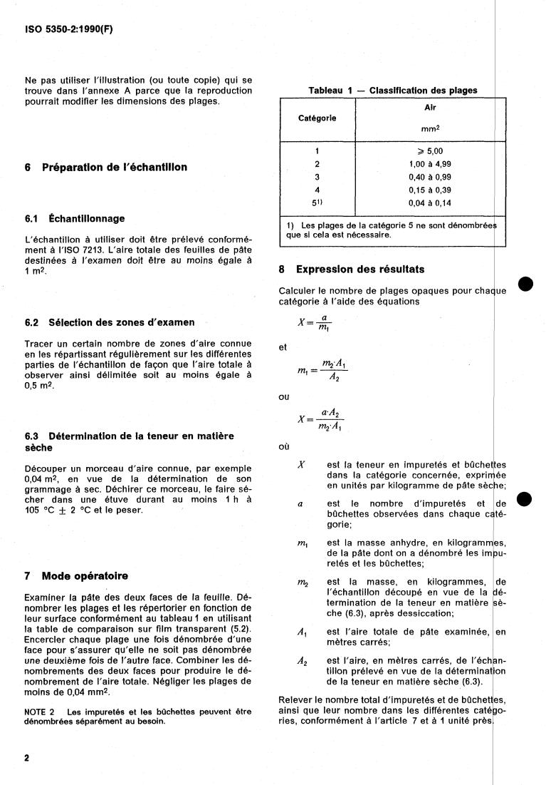 ISO 5350-2:1990 ISO 5350-2:1990 - Pulps — Estimation of dirt and shives — Part 2: Bleached pulp
Released:8/23/1990 - Page 4 preview