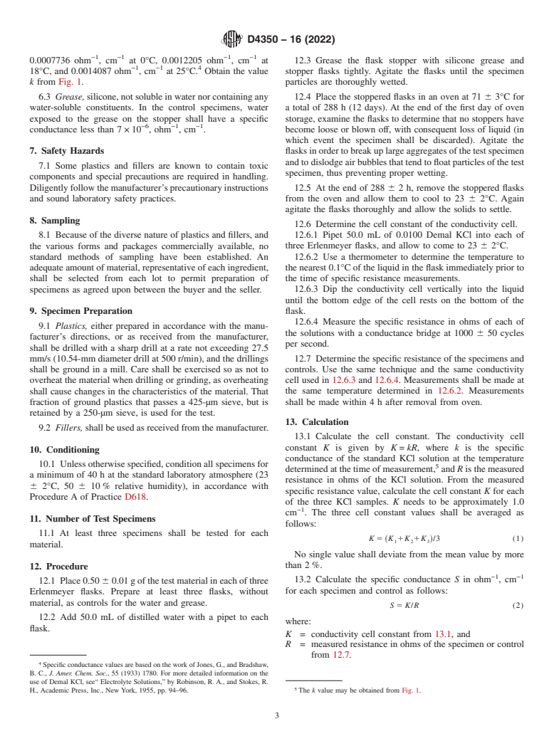 ASTM D4350-16(2022) - Standard Test Method for  Corrosivity Index of Plastics and Fillers