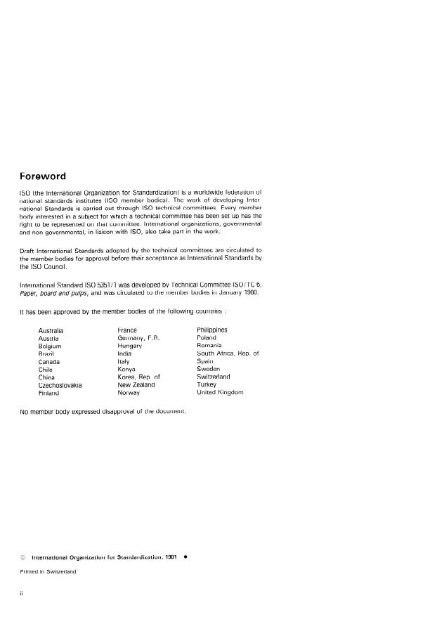 ISO 5351-1:1981 ISO 5351-1:1981 - Cellulose in dilute solutions -- Determination of limiting viscosity number - Page 2 preview