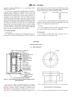 ASTM C621-09(2022) ASTM C621-09(2022) - Standard Test Method for Isothermal Corrosion Resistance of Refractories to Molten Glass - Page 4 preview