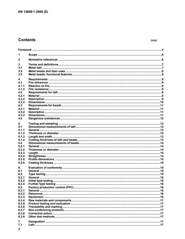 SIST EN 13658-1:2005 SIST EN 13658-1:2005 - Page 4 preview