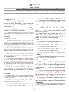 ASTM D7215-22 ASTM D7215-22 - Standard Test Method for Calculated Flash Point from Simulated Distillation Analysis of Distillate Fuels - Page 2 preview
