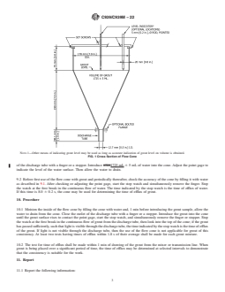 ASTM C939/C939M-22 REDLINE ASTM C939/C939M-22 - Standard Test Method for Flow of Grout for Preplaced-Aggregate Concrete (Flow Cone Method) - Page 3 preview