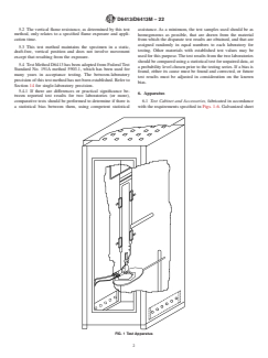 ASTM D6413/D6413M-22 ASTM D6413/D6413M-22 - Standard Test Method for Flame Resistance of Textiles (Vertical Test) - Page 2 preview