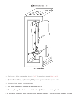 ASTM D6413/D6413M-22 REDLINE ASTM D6413/D6413M-22 - Standard Test Method for Flame Resistance of Textiles (Vertical Test) - Page 4 preview