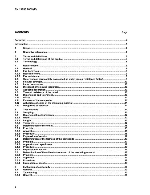 EN 13950:2005 EN 13950:2006 - Page 4 preview