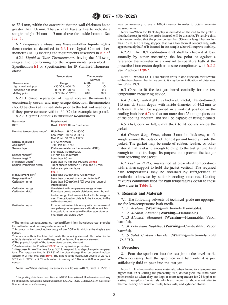 ASTM D97-17b(2022) - Standard Test Method for Pour Point of Petroleum Products