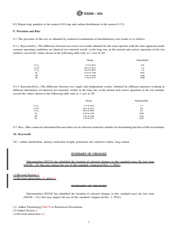 ASTM D3238-22a REDLINE ASTM D3238-22a - Standard Test Method for Calculation of Carbon Distribution and Structural Group Analysis of Petroleum Oils by the n-d-M Method - Page 4 preview