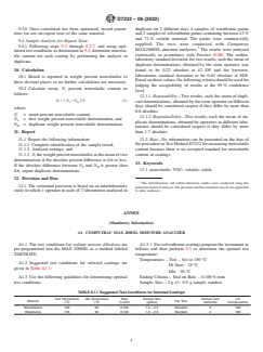 ASTM D7232-06(2022) ASTM D7232-06(2022) - Standard Test Method for Rapid Determination of the Nonvolatile Content of Coatings by Loss in Weight - Page 4 preview