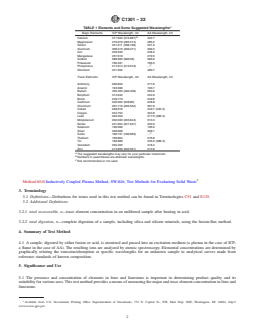 ASTM C1301-22 REDLINE ASTM C1301-22 - Standard Test Method for Major and Trace Elements in Limestone and Lime by Inductively Coupled Plasma-Atomic Emission Spectroscopy (ICP) and Atomic Absorption (AA) - Page 2 preview