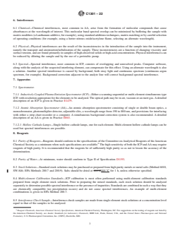 ASTM C1301-22 REDLINE ASTM C1301-22 - Standard Test Method for Major and Trace Elements in Limestone and Lime by Inductively Coupled Plasma-Atomic Emission Spectroscopy (ICP) and Atomic Absorption (AA) - Page 3 preview