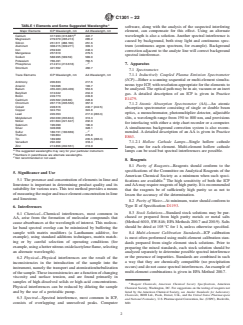ASTM C1301-22 ASTM C1301-22 - Standard Test Method for Major and Trace Elements in Limestone and Lime by Inductively Coupled Plasma-Atomic Emission Spectroscopy (ICP) and Atomic Absorption (AA) - Page 2 preview