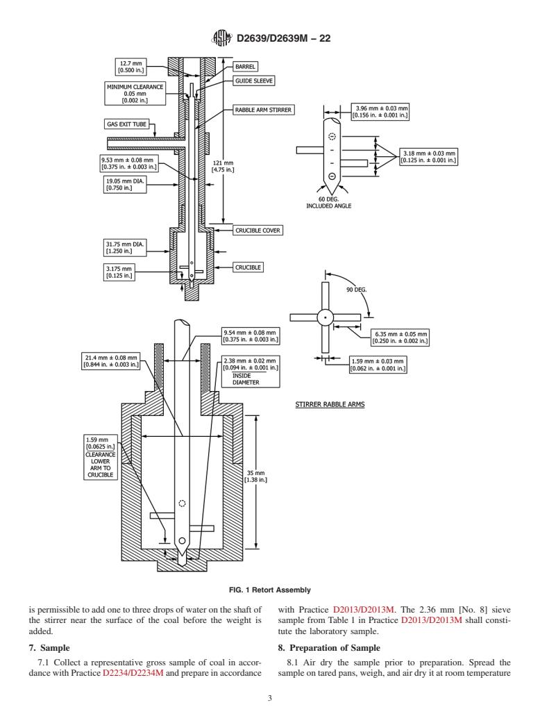 ASTM D2639/D2639M-22 - Standard Test Method for Plastic Properties of Coal by the Constant-Torque Gieseler  Plastometer