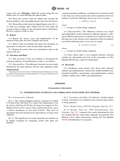 ASTM D6748-22 ASTM D6748-22 - Standard Test Method for Determination of Potential Instability of Middle Distillate Fuels Caused by the Presence of Phenalenes and Phenalenones (Rapid Method by Portable Spectrophotometer) - Page 4 preview