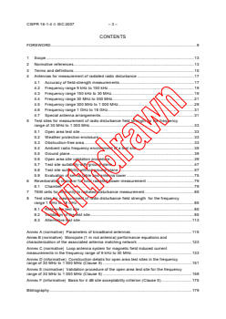CISPR 16-1-4:2007 - Specification for radio disturbance and immunity measuring apparatus and methods - Part 1-4: Radio disturbance and immunity measuring apparatus - Ancillary equipment - Radiated disturbances
Released:2/20/2007 - Page 4 preview