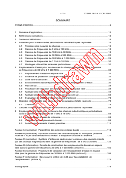 CISPR 16-1-4:2007 - Spécifications des méthodes et des appareils de mesure des perturbations radioélectriques et de l'immunité aux perturbations radioélectriques - Partie 1-4: Appareils de mesure des perturbations radioélectriques et de l'immunité aux perturbations radioélectriques - Matériels auxiliaires - Perturbations rayonnées
Released:2/20/2007 - Page 4 preview