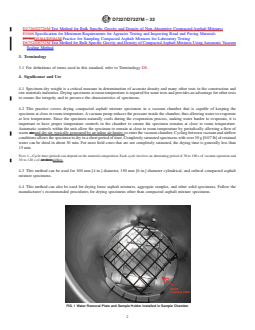 ASTM D7227/D7227M-22 REDLINE ASTM D7227/D7227M-22 - Standard Practice for Rapid Drying of Compacted Asphalt Mixture Specimens Using Vacuum Drying Apparatus - Page 2 preview
