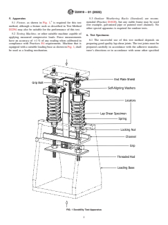ASTM D2919-01(2023) ASTM D2919-01(2023) - Standard Test Method for Determining Durability of Adhesive Joints Stressed in Shear by Tension Loading - Page 2 preview