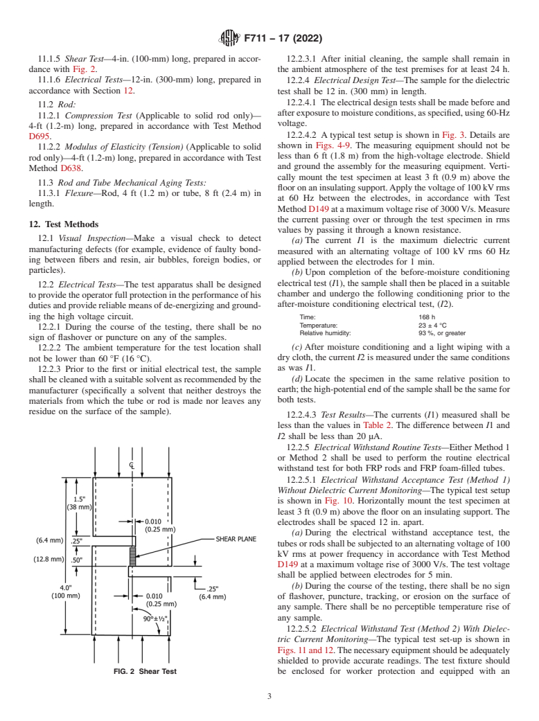 ASTM F711-17(2022) - Standard Specification for  Fiberglass-Reinforced Plastic (FRP) Rod and Tube Used in Live  Line Tools