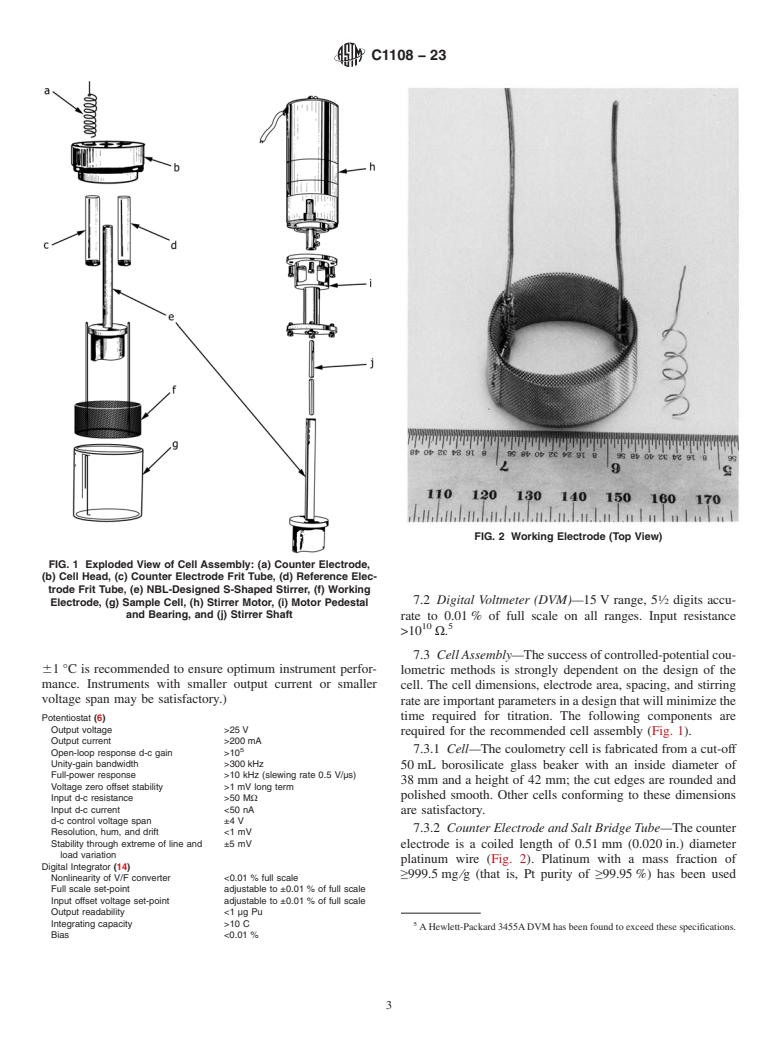 ASTM C1108-23 - Standard Test Method for  Plutonium by Controlled-Potential Coulometry
