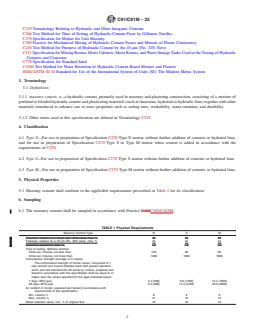 ASTM C91/C91M-23 REDLINE ASTM C91/C91M-23 - Standard Specification for Masonry Cement - Page 2 preview