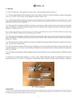 ASTM D7975-22 REDLINE ASTM D7975-22 - Standard Test Method for Determination of Vapor Pressure of Crude Oil: <brk/>VPCR<inf >x</inf>-F(Tm°C) (Manual Expansion Field Method) - Page 4 preview
