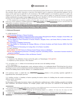 REDLINE ASTM E3054/E3054M-23 - Standard Guide for Characterization and Use of Hygrothermal Models for Moisture  Control Design in Building Envelopes - Page 2 preview