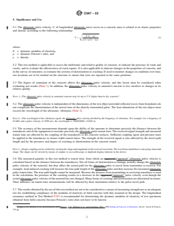 ASTM C597-22 REDLINE ASTM C597-22 - Standard Test Method for Ultrasonic Pulse Velocity Through Concrete - Page 2 preview