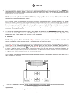 ASTM C597-22 REDLINE ASTM C597-22 - Standard Test Method for Ultrasonic Pulse Velocity Through Concrete - Page 3 preview