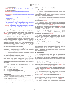 ASTM F2806-23 ASTM F2806-23 - Standard Specification for Acrylonitrile-Butadiene-Styrene (ABS) Plastic Pipe (Metric SDR-PR) - Page 2 preview