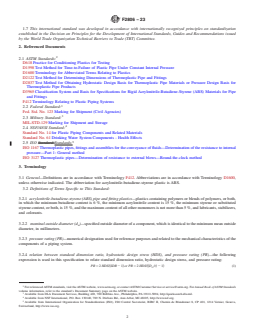 ASTM F2806-23 REDLINE ASTM F2806-23 - Standard Specification for Acrylonitrile-Butadiene-Styrene (ABS) Plastic Pipe (Metric SDR-PR) - Page 2 preview