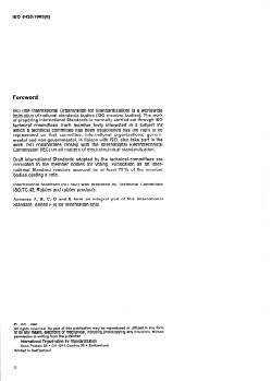 ISO 5423:1992 - Moulded plastics footwear — Lined or unlined polyurethane boots for general industrial use — Specification
Released:1/23/1992 - Page 2 preview