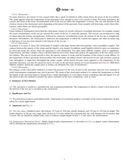 ASTM D2500-23 REDLINE ASTM D2500-23 - Standard Test Method for Cloud Point of Petroleum Products and Liquid Fuels - Page 3 preview