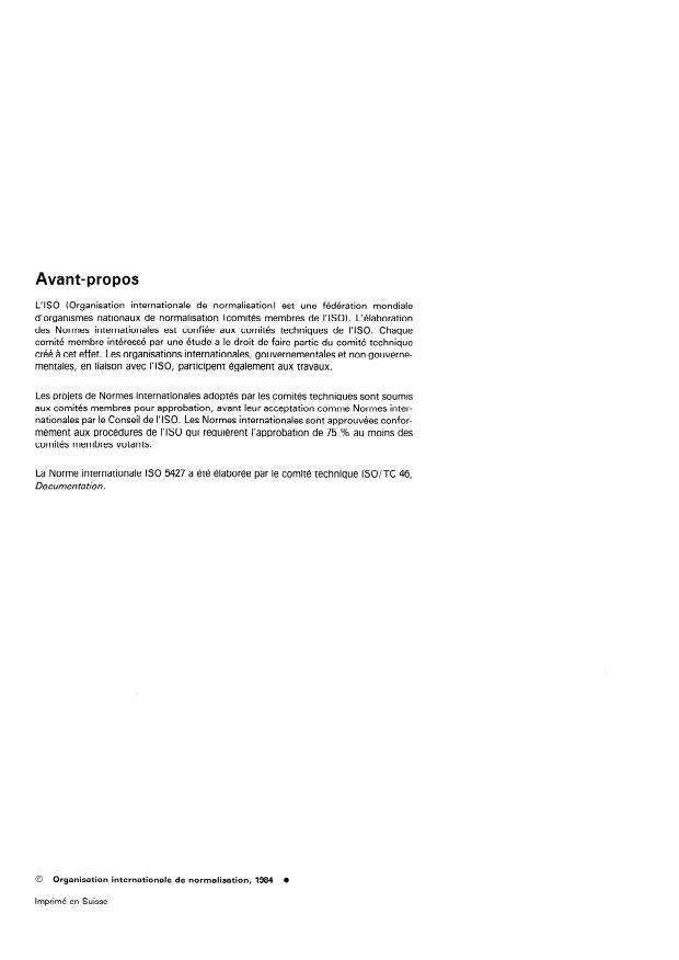 SIST ISO 5427:1996 ISO 5427:1984 - Extension du jeu de caracteres cyrilliques codés employé pour l'échange d'information bibliographique - Page 2 preview
