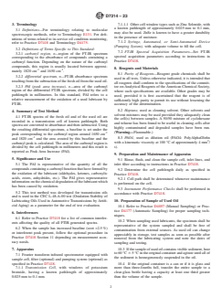 ASTM D7214-23 ASTM D7214-23 - Standard Test Method for Determination of the Oxidation of Used Lubricants by FT-IR Using Peak Area Increase Calculation - Page 2 preview