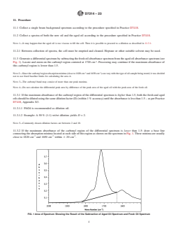 ASTM D7214-23 REDLINE ASTM D7214-23 - Standard Test Method for Determination of the Oxidation of Used Lubricants by FT-IR Using Peak Area Increase Calculation - Page 4 preview
