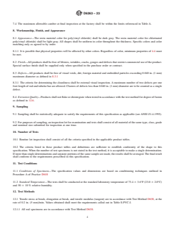 ASTM D6263-23 REDLINE ASTM D6263-23 - Standard Specification for Extruded Rods and Bars Made From Rigid Poly(Vinyl Chloride) (PVC) and Chlorinated Poly(Vinyl Chloride) (CPVC) - Page 4 preview