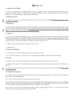 ASTM D4273-23 REDLINE ASTM D4273-23 - Standard Test Method for Polyurethane Raw Materials: Determination of Primary Hydroxyl Content of Polyether Polyols - Page 2 preview