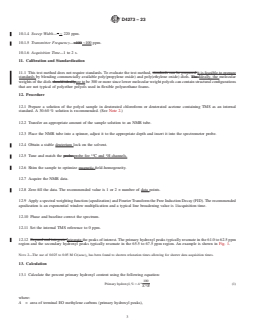 ASTM D4273-23 REDLINE ASTM D4273-23 - Standard Test Method for Polyurethane Raw Materials: Determination of Primary Hydroxyl Content of Polyether Polyols - Page 3 preview