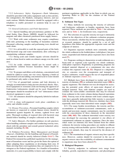 ASTM E1525-02(2023) - Standard Guide for  Designing Biological Tests with Sediments - Page 4 preview