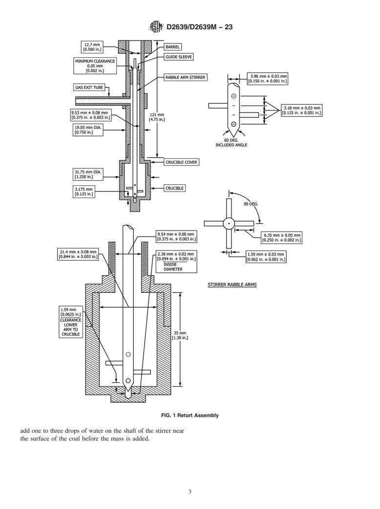 ASTM D2639/D2639M-23 - Standard Test Method for Plastic Properties of Coal by the Constant-Torque Gieseler  Plastometer