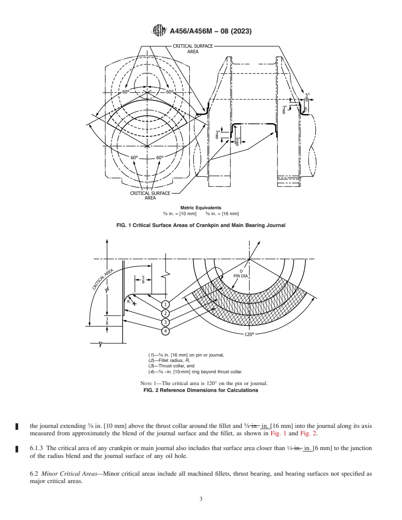 REDLINE ASTM A456/A456M-08(2023) - Standard Specification for Magnetic Particle Examination of Large Crankshaft<brk/> Forgings